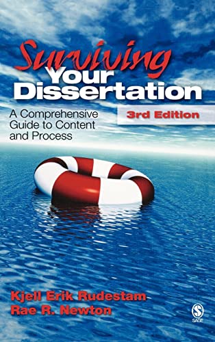 Surviving Your Dissertation: A Comprehensive Guide to Content and Process (Surviving Your Dissertation: A Comprehen (Hardcover))