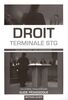 Droit Terminale STG : Guide pédagogique