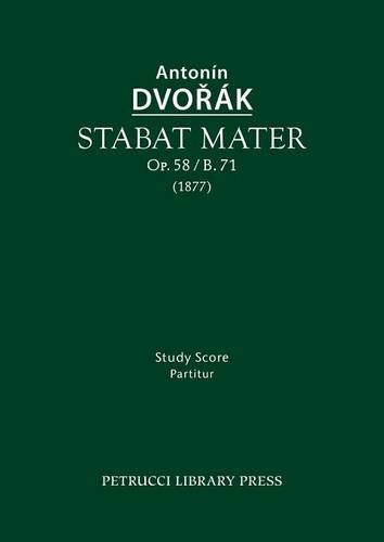 Stabat mater, Op.58 / B.71: Study score