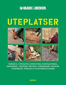 Uteplatser : trädäck, stensatta uteplatser, plintgjutning, dränering, trappor, räcken, stödmurar, gångar, utemöbler, pergola och planteringslådor