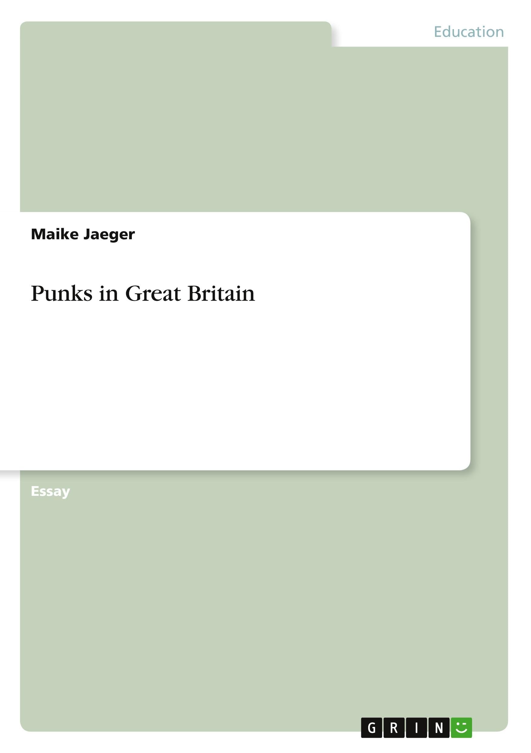 Punks in Great Britain