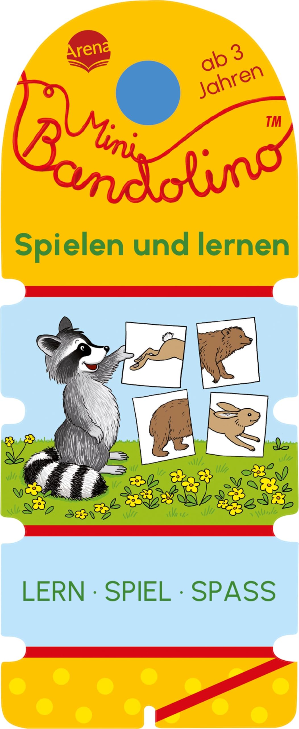 Mini Bandolino. Spielen und lernen: Lernspiel mit Lösungskontrolle für Kinder ab 3 Jahren