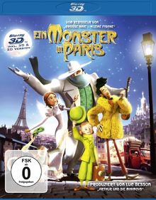 Ein Monster in Paris [3D Blu-ray] von Bergeron, Bibo | DVD | Zustand gut