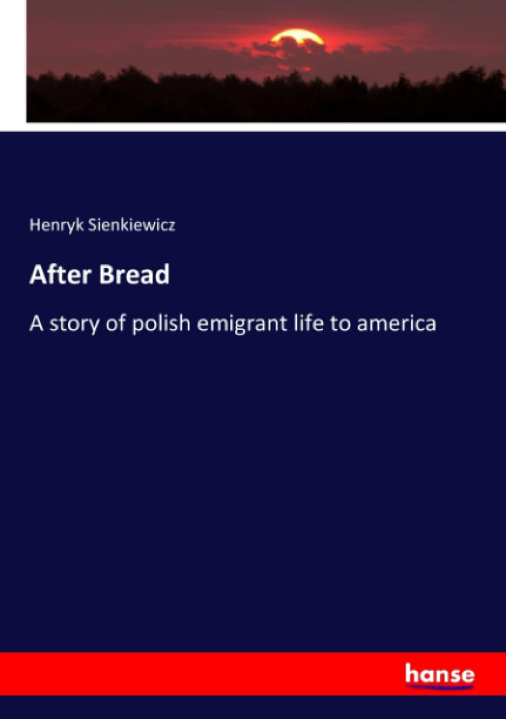 After Bread: A story of polish emigrant life to america