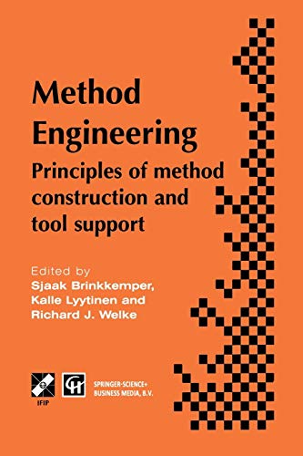 Method Engineering: Principles of method construction and tool support (IFIP Advances in Information and Communication Technology)