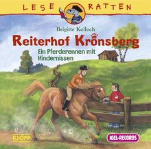 Reiterhof Kronsberg. Ein Pferderennen mit Hindernissen. CD