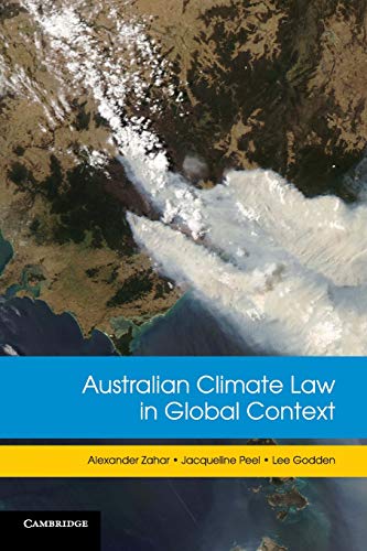Alexander Zahar Australian Climate Law In Global Context