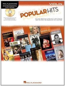 Instrumental Play Along Popular Hits Vln BK/CD