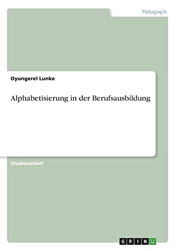 Alphabetisierung in der Berufsausbildung