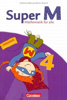 Super M - Westliche Bundesländer: 4. Schuljahr - Arbeitsheft mit Lernstandsseiten