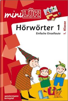miniLÜK: Einfache Einzellaute: Buchstaben- und Lautestadion 1.Klasse: Buchstaben- und Lautestation. 1. Klasse