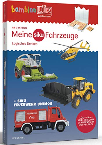 bambinoLÜK-Sets: bambinoLÜK-Set: 3/4/5 Jahre: Meine siku Fahrzeuge - Logisches Denken: Kasten + Übungsheft/e / ab 3 Jahre: Meine siku Fahrzeuge - ... (bambinoLÜK-Sets: Kasten + Übungsheft/e)