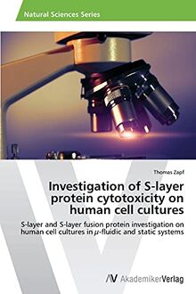 Investigation of S-layer protein cytotoxicity on human cell cultures: S-layer and S-layer fusion protein investigation on human cell cultures in µ-fluidic and static systems