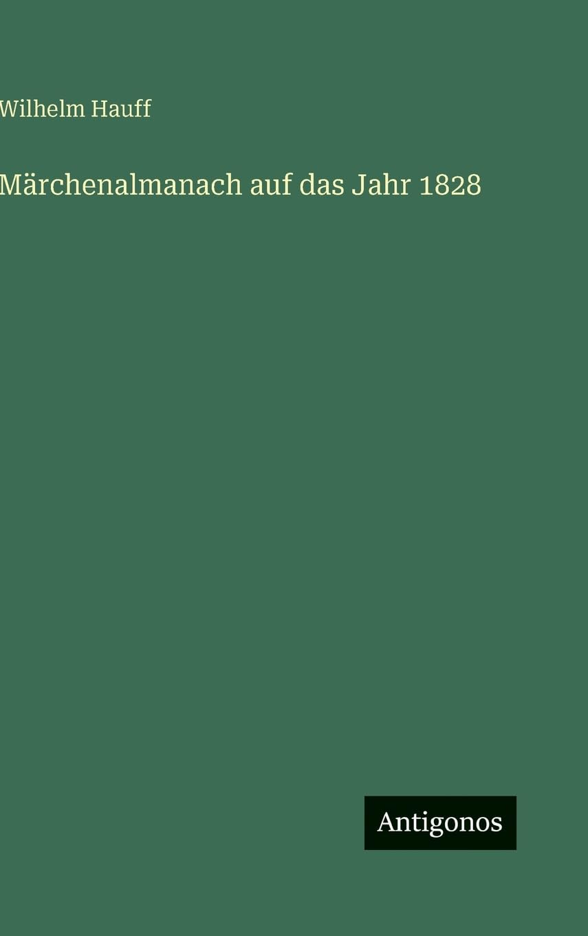 Märchenalmanach auf das Jahr 1828