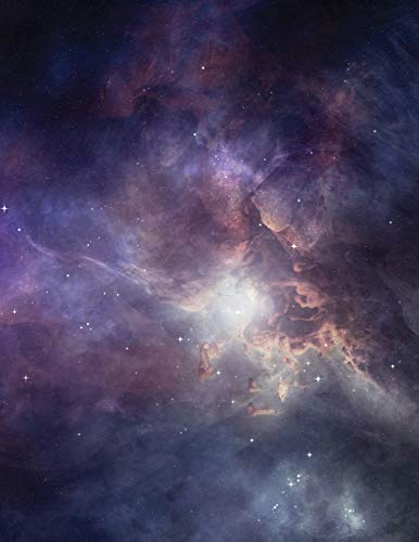 Young Dreamers Press The World's Largest Sketchbook, Purple Celestial Space | Draw, Doodle, Or Sketch