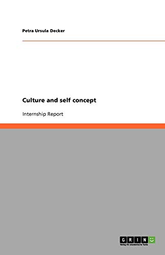 Culture and self concept
