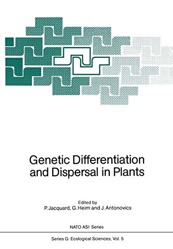 Genetic Differentiation and Dispersal in Plants (Nato ASI Subseries G:, 5, Band 5)