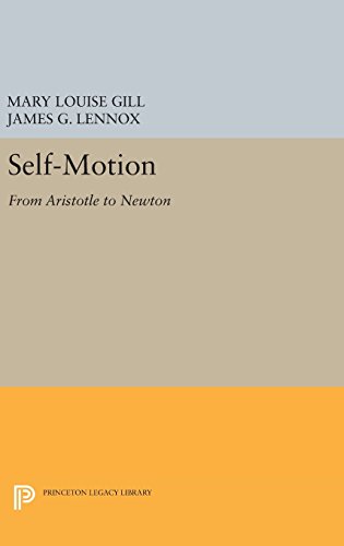 Self-Motion: From Aristotle to Newton (Princeton Legacy Library, Band 4844)