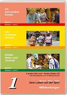Dem Leben auf der Spur 1, Klasse 1/2, CDs: CDs zu allen drei Schülerbüchern