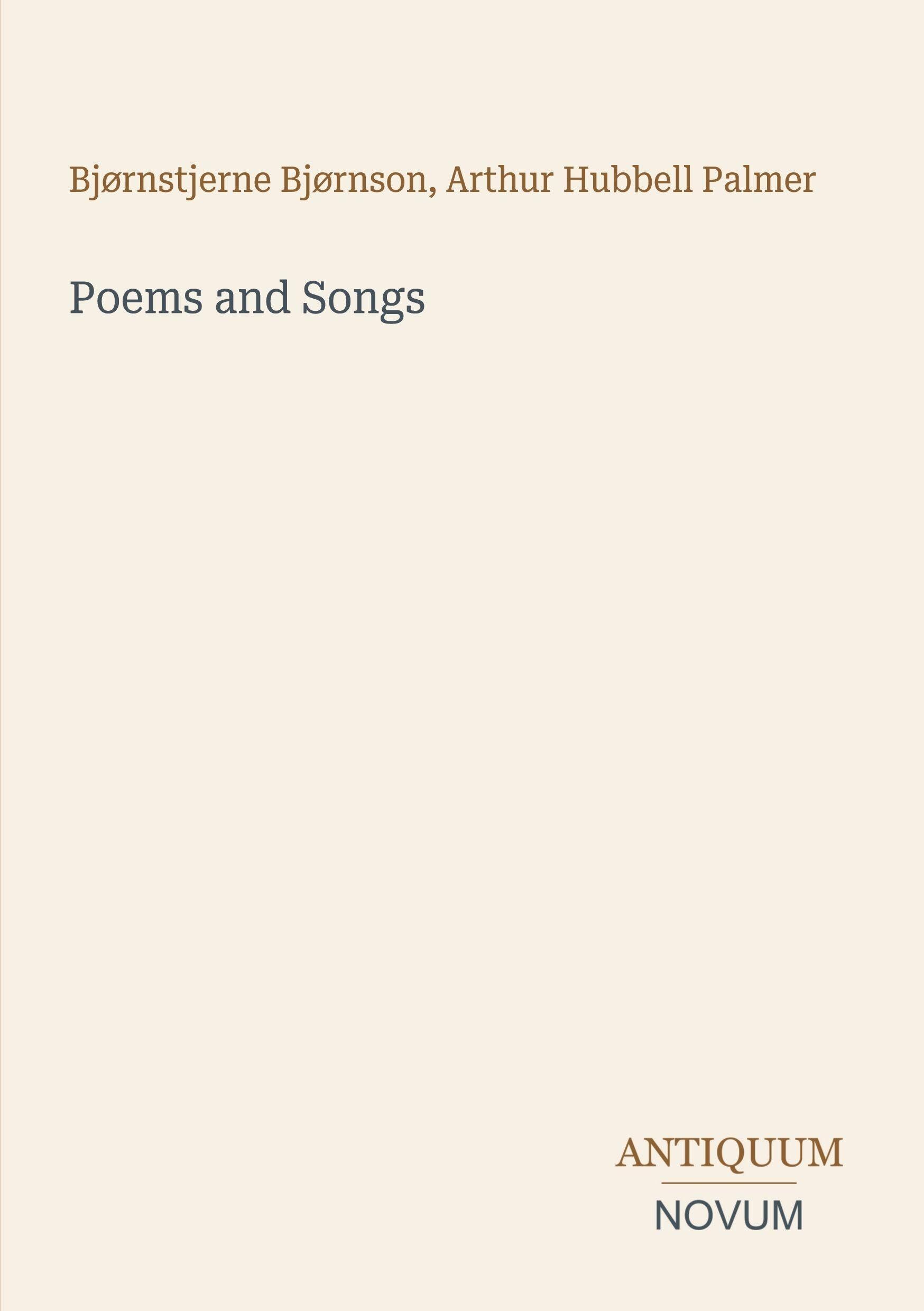 Poems and Songs