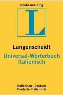 Langenscheidt Universal-Wörterbuch Italienisch von Corso, Sabine | Buch | Zustand sehr gut