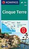 Cinque Terre: 3in1 Wanderkarte 1:35000 mit Aktiv Guide inklusive Karte zur offline Verwendung in der KOMPASS-App. Fahrradfahren. (KOMPASS-Wanderkarten, Band 2450)