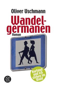 Wandelgermanen: Hartmut und ich stehen im Wald