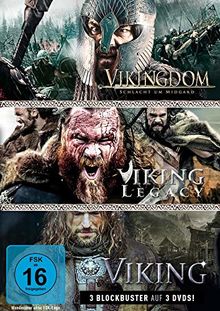 Wikinger-Box: Viking, Vikingdom & Viking Legacy  (3 DVDs)