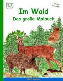 Im Wald - Das grosse Malbuch (Kleine Forscher)