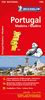Michelin Portugal Madeira: Straßen- und Tourismuskarte (Michelin Nationalkarte)