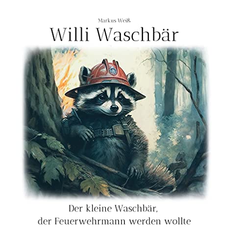 Willi Waschbär: Der kleine Waschbär, der Feuerwehrmann werden wollte