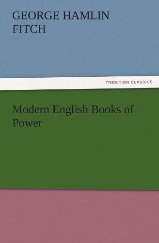 Modern English Books of Power (TREDITION CLASSICS)