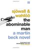 The Abominable Man (The Martin Beck series)