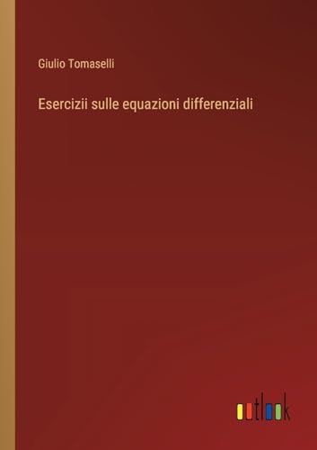 Esercizii sulle equazioni differenziali