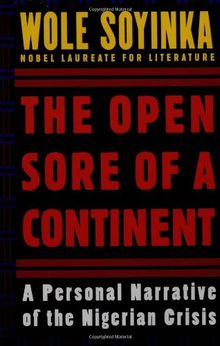 The Open Sore of a Continent: A Personal Narrative of the Nigerian Crisis (W.E.B. Du Bois Institute)