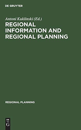 Regional information and regional planning (Regional Planning, 6)