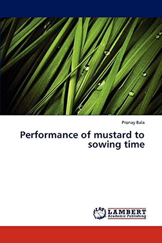 Performance of mustard to sowing time