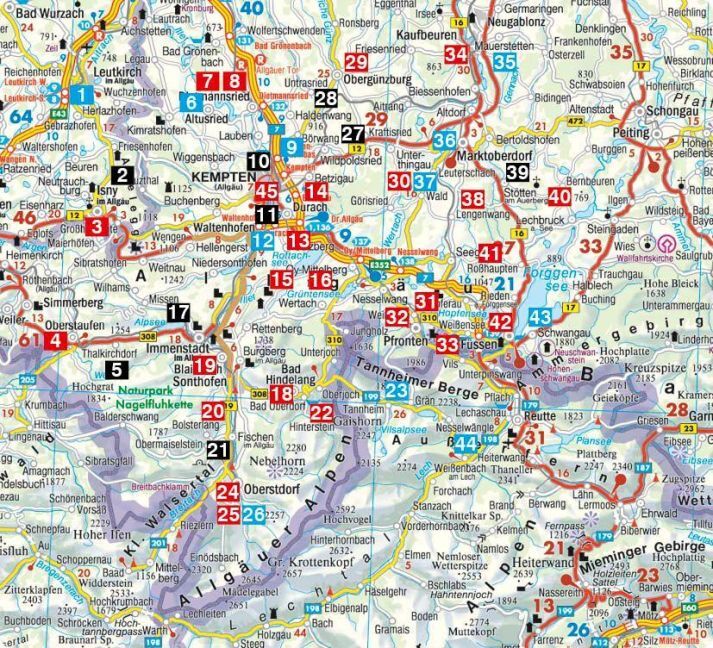 ROTHER Radführer Allgäu - Radtouren für Genießer. 45 Radtouren von Leutkirch und Kaufbeuren bis Oberstdorf und Füssen - mit Radrunde Allgäu