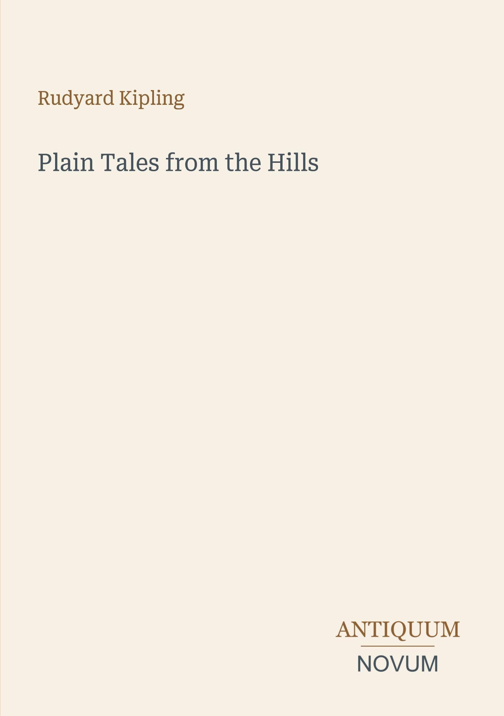 Plain Tales from the Hills
