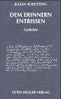 Dem Erinnern entrissen