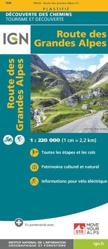 Route des Grandes Alpes 1 : 220.000