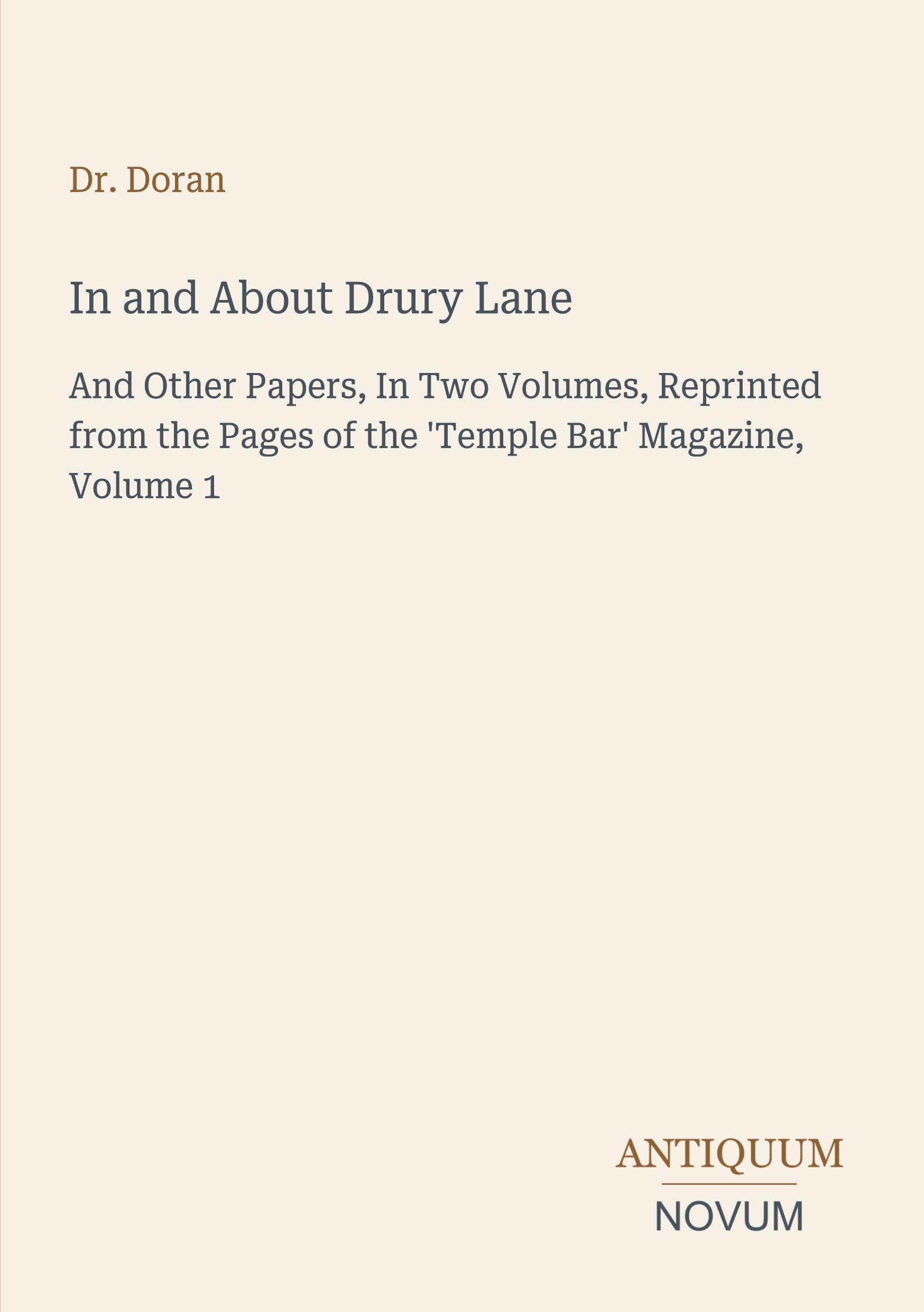 In and About Drury Lane