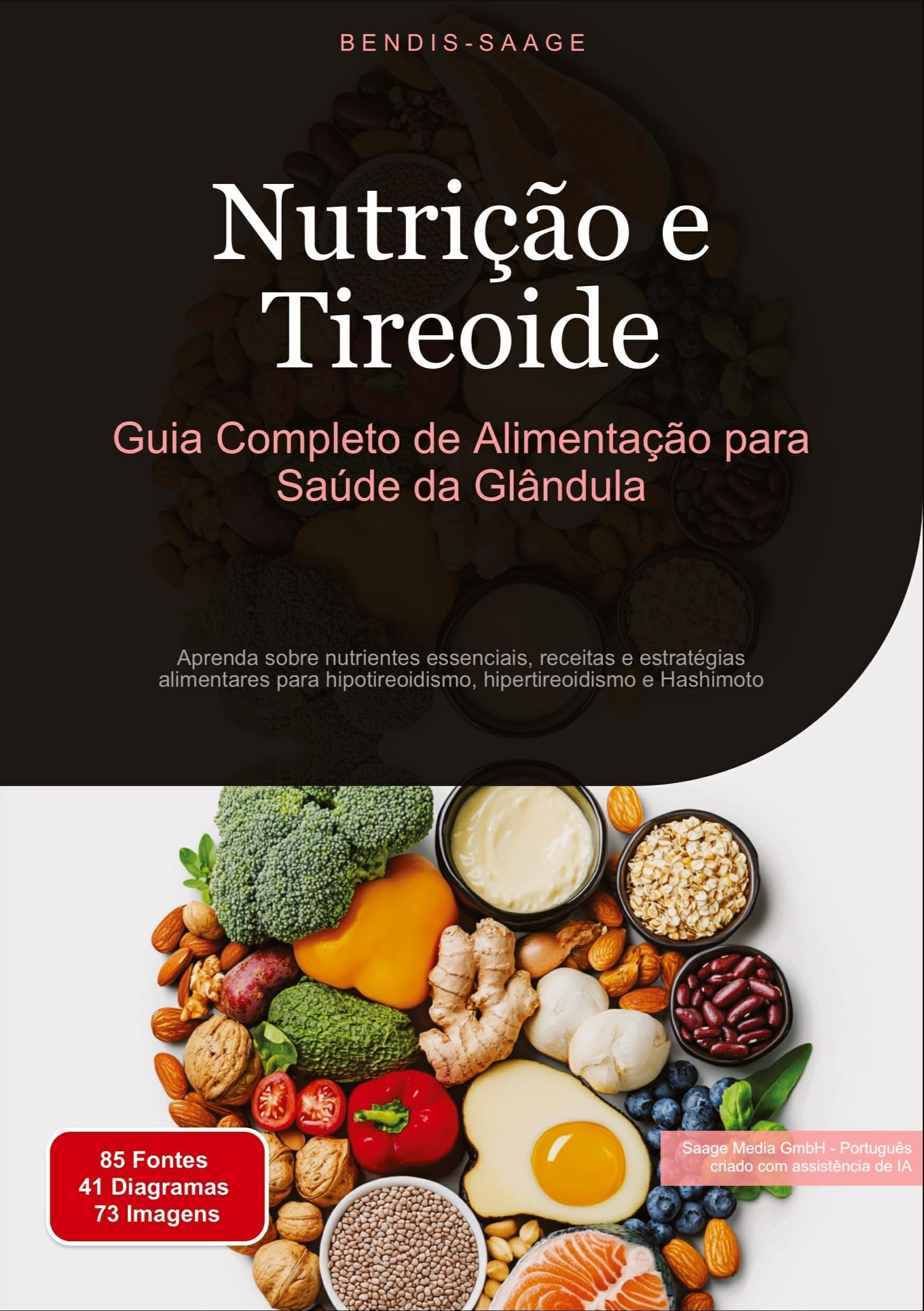 Nutrição e Tireoide: Guia Completo de Alimentação para Saúde da Glândula: Aprenda sobre nutrientes essenciais, receitas e estratégias alimentares para hipotireoidismo, hipertireoidismo e Hashimoto