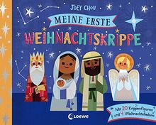 Meine erste Weihnachtskrippe: Mit 20 Krippenfiguren und 4 Weihnachtsliedern