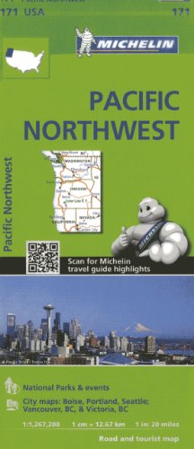 Die Buchhandlung in Oelde hat das Buch Michelin USA Pacific Northwest (Michelin USA Maps)