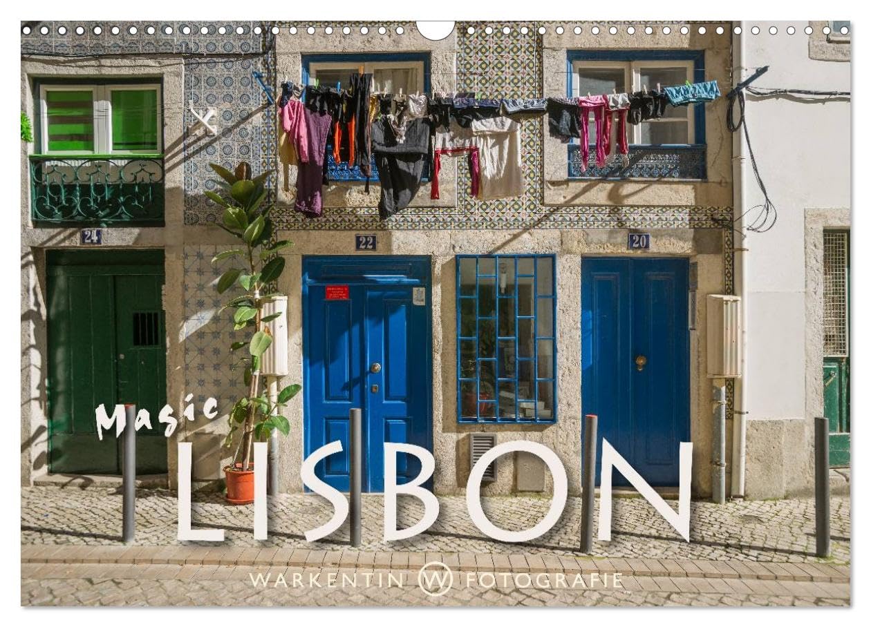 Magic Lisbon (Wall Calendar 2026 DIN A3 landscape), CALVENDO 12 Month Wall Calendar: 12 City views of Lisbon