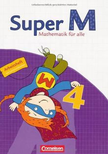 Super M - Östliche Bundesländer und Berlin: 4. Schuljahr - Arbeitsheft mit Lernstandsseiten
