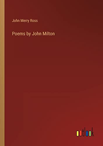 Poems by John Milton