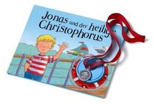 Jonas und der heilige Christopherus. Kettchen mit Medaille