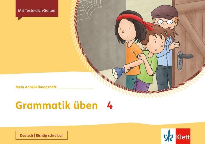Mein Anoki-Übungsheft Grammatik üben 4 Übungsheft Klasse 4